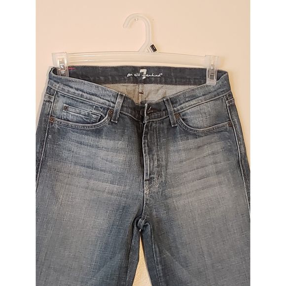 Women's, 7 For All Mankind, 30, 30W x 37L, Light Blue - Picture 3 of 6